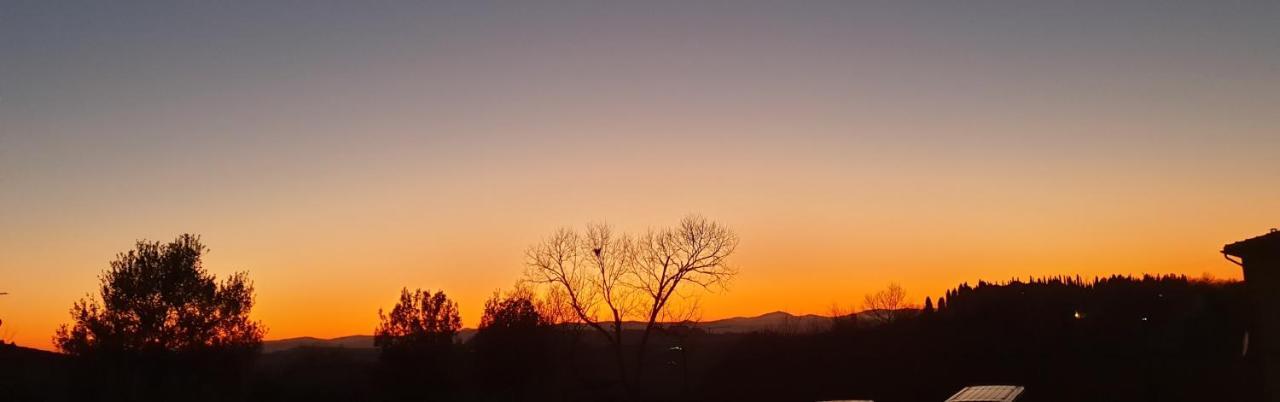Podere Il Poggio Asciano Exteriör bild