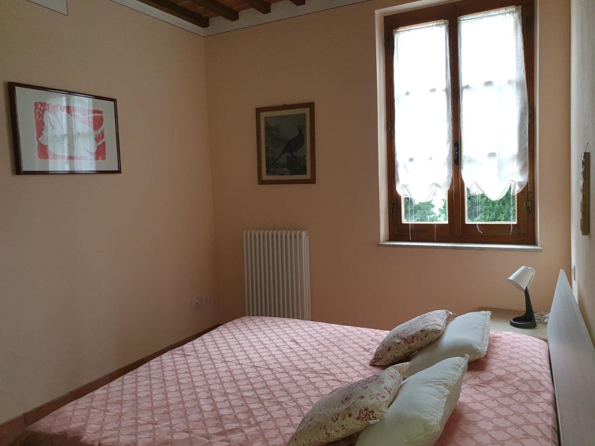 Podere Il Poggio Asciano Exteriör bild