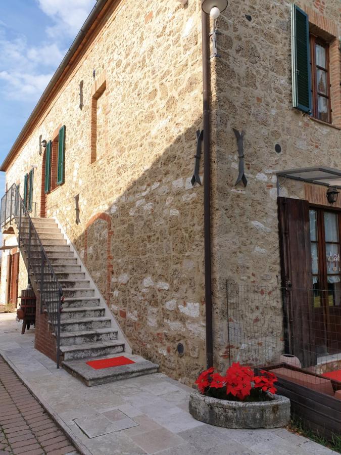 Podere Il Poggio Asciano Exteriör bild